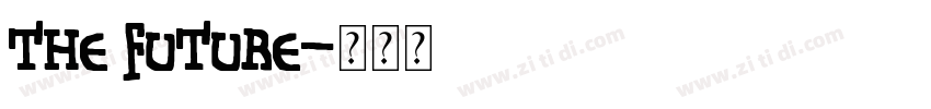 The Future字体转换